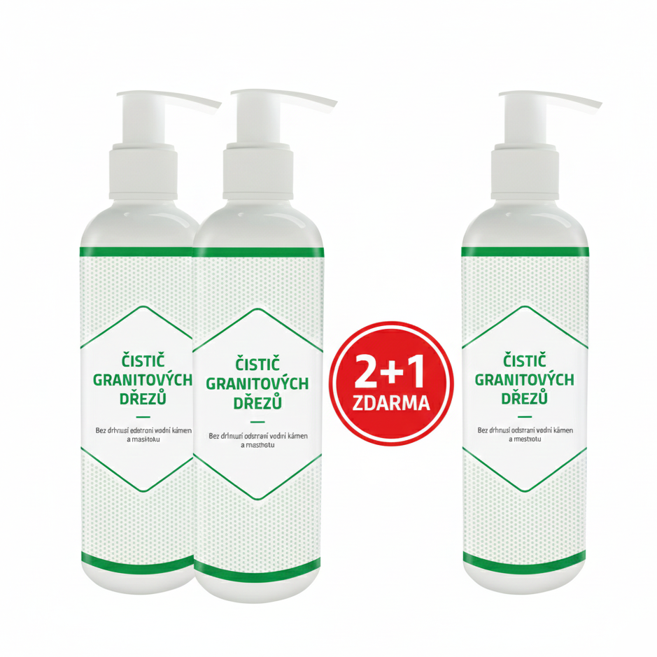 Granitspülenreiniger 2+1 gratis