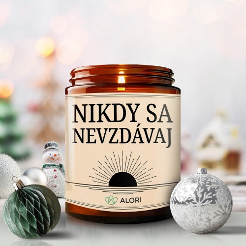Sojakerze – GIB NIEMALS AUF