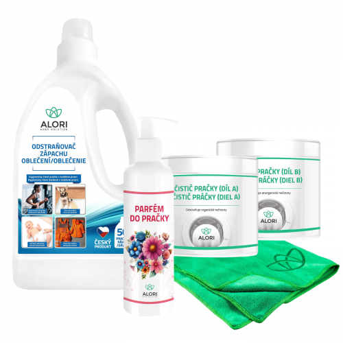 Set für eine saubere, frisch duftende Waschmaschine + Gratisgeschenk