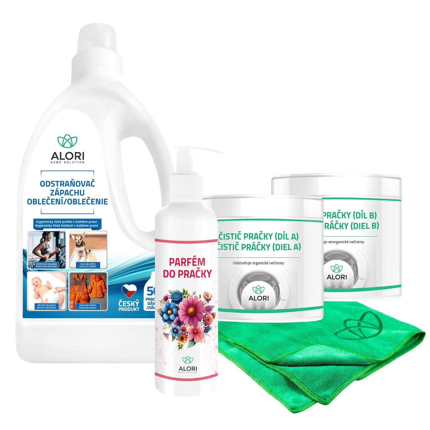 Set für eine saubere, frisch duftende Waschmaschine + Gratisgeschenk