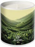 Sojakerze – Teeplantage – weiß 300 ml