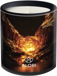 Sojakerze – Bernsteinholz – schwarz 300 ml