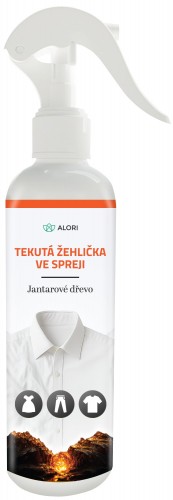 Textilglätter-Spray – Amber Wood
