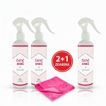 Kaminreiniger 3 Stück zum Preis von 2 Stück + Tuch 40x40 cm gratis