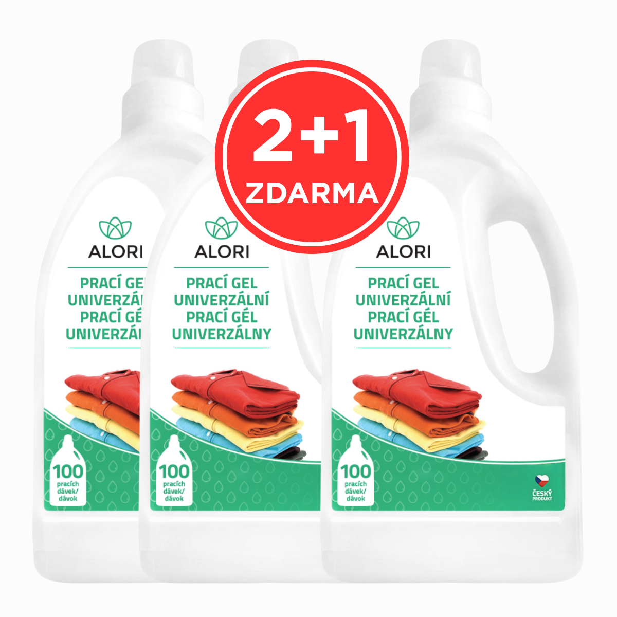 Universalwaschgel 3 l 2+1 gratis