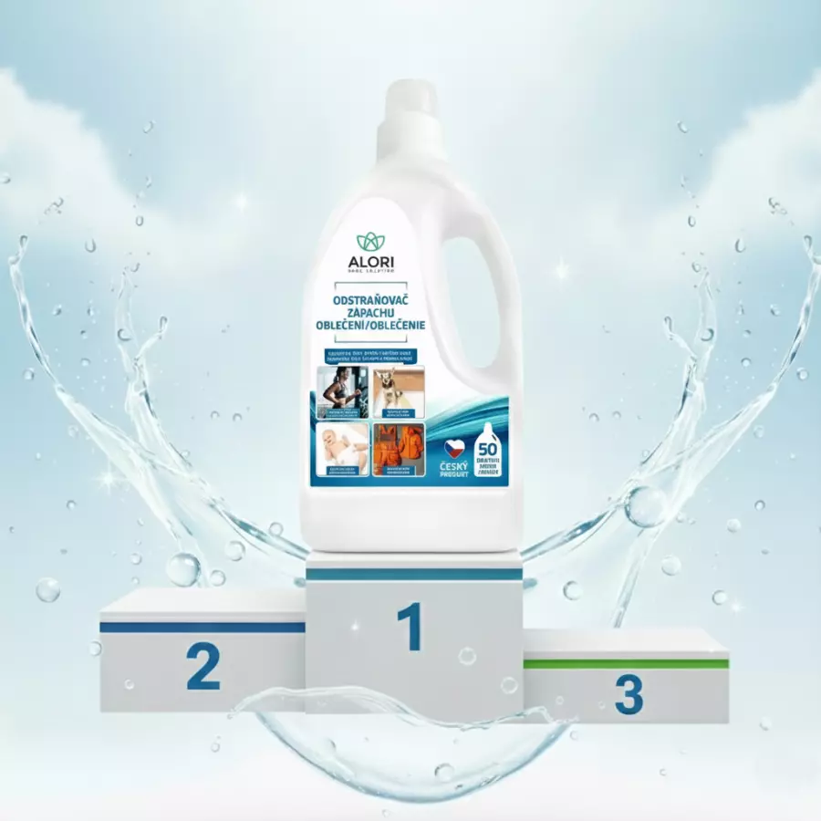 Geruchsentferner für Kleidung 3 Stück zum Preis von 2 Stück + Tuch 40x40 cm gratis