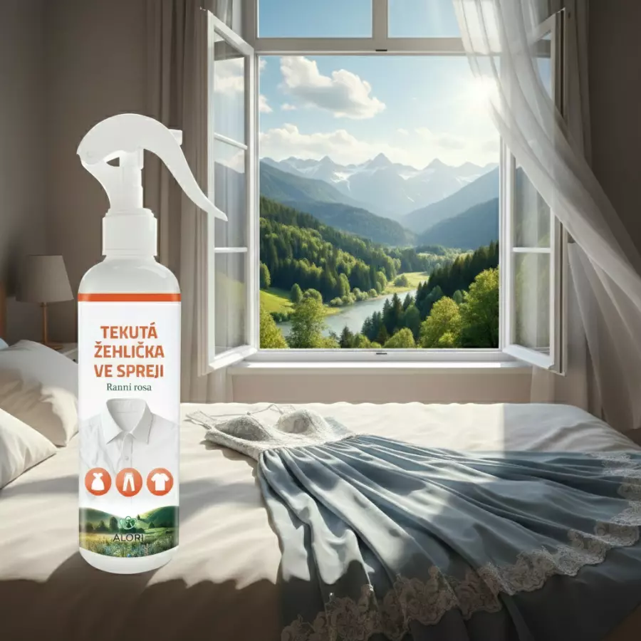 Textilglätter-Spray – Morgentau