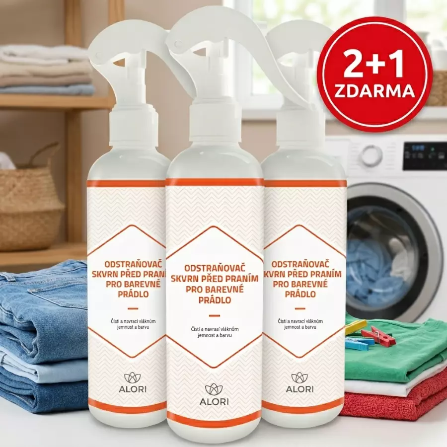 Fleckenentferner zur Vorwäsche für Buntwäsche 2+1 gratis